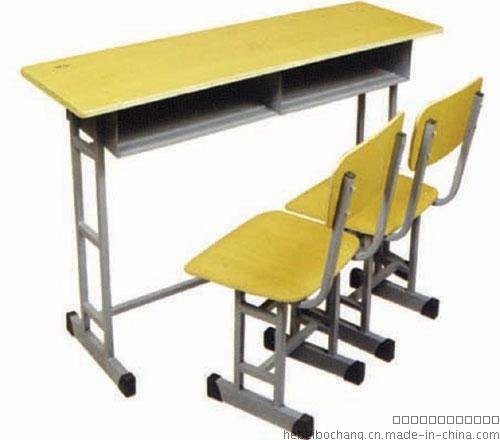 河北博昌BC-004型双人课桌椅/教学设备/厂家直销/学生